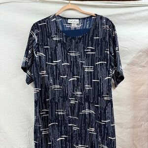 CAROLYN STRAUSS COLLECTION 2 PC GUACHO PANT and Shirt SET